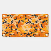 Orange Camouflage, Militär, Armee Banner (Horizontal)