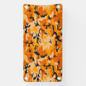 Orange Camouflage, Militär, Armee Banner (Vertikal)