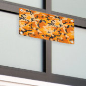 Orange Camouflage, Militär, Armee Banner (Äußeres Gebäude)