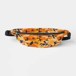 Orange Camouflage, Militär, Armee Bauchtasche