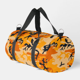 Orange Camouflage, Militär, Armee Duffle Bag