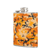 Orange Camouflage, Militär, Armee Flachmann (Links)