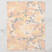 Orange Camouflage, Militär, Armee Flyer (Vorne)