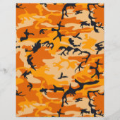 Orange Camouflage, Militär, Armee Flyer (Hinten)