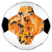 Orange Camouflage, Militär, Armee Fußball (Gedreht)