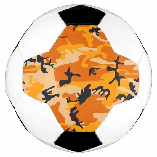 Orange Camouflage, Militär, Armee Fußball (Vorderseite)
