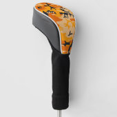 Orange Camouflage, Militär, Armee Golf Headcover (angewinkelt)