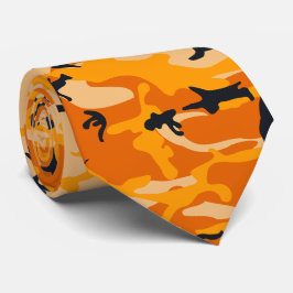 Orange Camouflage, Militär, Armee Krawatte
