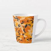 Orange Camouflage, Militär, Armee Milchtasse (Rechts)