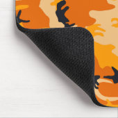 Orange Camouflage, Militär, Armee Mousepad (Ecke)