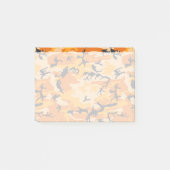 Orange Camouflage, Militär, Armee Post-it Klebezettel (Vorderseite)