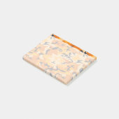Orange Camouflage, Militär, Armee Post-it Klebezettel (angewinkelt)