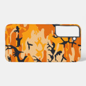 Orange Camouflage, Militär, Armee Samsung Galaxy Hülle (Rückseite (Horizontal))