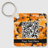 Orange Camouflage, Militär, Armee Schlüsselanhänger (Vorderseite)