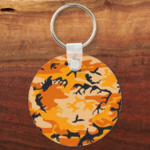 Orange Camouflage, Militär, Armee Schlüsselanhänger (Vorderseite)