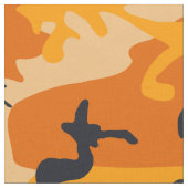 Orange Camouflage, Militär, Armee Stoff (Nahaufnahme)