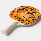 Orange Camouflage, Militär, Armee Tischtennis Schläger (Vorderseite)