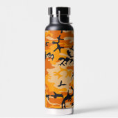 Orange Camouflage, Militär, Armee Trinkflasche (Links)