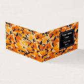 Orange Camouflage, Militär, Armee Visitenkarten (Vorderseite)