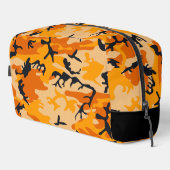 Orange Camouflage, Militär, Armee Waschbeutel (Rechte Ecke)