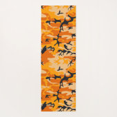 Orange Camouflage, Militär, Armee Yogamatte (Rückseite)