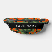 Orange Camouflage Pattern, Ihr Name, Personalisier Bauchtasche (Ablage )
