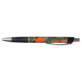Orange Camouflage Pattern, Ihr Name, Personalisier Kugelschreiber (Unterseite)