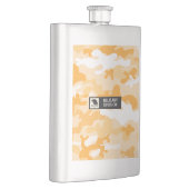 Orange Camouflage Pattern Military Flachmann (Rechts)