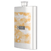 Orange Camouflage Pattern Military Flachmann (Links)