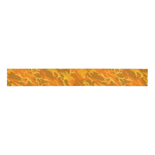 Orange Camouflage Ripsband (Vorderseite)