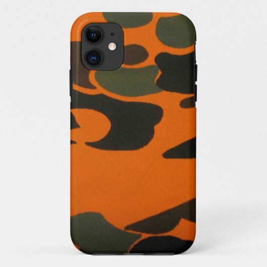 Orange Camouflagekasten für iPhone 5 Case-Mate iPhone Hülle (Rückseite)