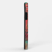 Orange Canna verlasse Aquarellfarben Originale Kun Case-Mate iPhone Hülle (Hinten/Rechts)