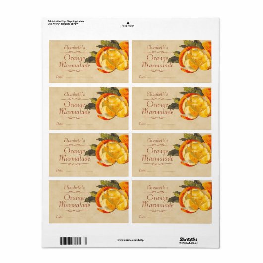 Orange Canning (Vorne)