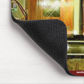 Orange Cargo Truck Truck Driver Mousepad (Ecke)