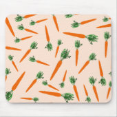 Orange Carrot Pattern Mousepad (Vorne)