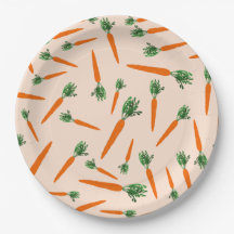 Orange Carrot Pattern