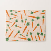 Orange Carrot Pattern Puzzle (Horizontal)