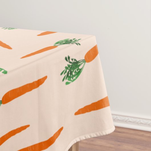 Orange Carrot Pattern Tischdecke (Beispiel)