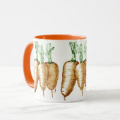 Orange Carrots Tasse (Vorderseite Links)