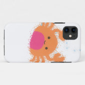 Orange Cartoon Crab Case-Mate iPhone Hülle (Rückseite (Horizontal))