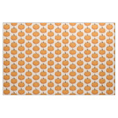 Orange Cartoon Pumpkin Illustration Stoff (Yard (91,4 cm))