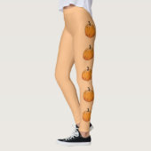 Orange Cartoon Pumpkins Leggings (Links)