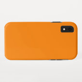 Orange Case-Mate iPhone Hülle (Rückseite (Horizontal))