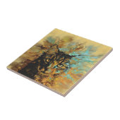 Orange Cat 617 Fliese (Seite)