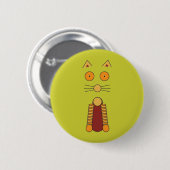 Orange CAT Button (Vorne & Hinten)