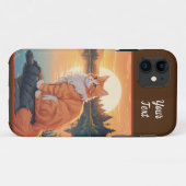 Orange Cat by Lake Case-Mate iPhone Hülle (Rückseite (Horizontal))