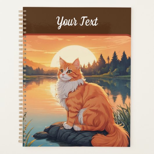 Orange Cat by Lake Planer (Vorderseite)