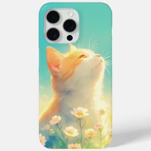 Orange Cat Daydream Case-Mate iPhone Hülle (Rückseite)