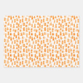 Orange Cat Geschenkpapier Set (Vorderseite 3)