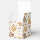 Orange Cat in a Backpack, Stars, and Yarn Geschenkschachtel (Geöffnet)